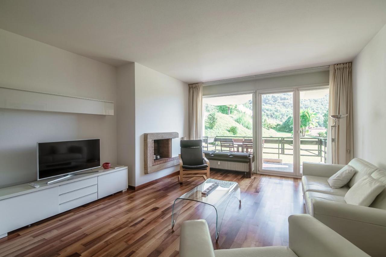 Cadro Garden By Quokka 360 - Flat With Garden View Apartment Lugano Exterior photo