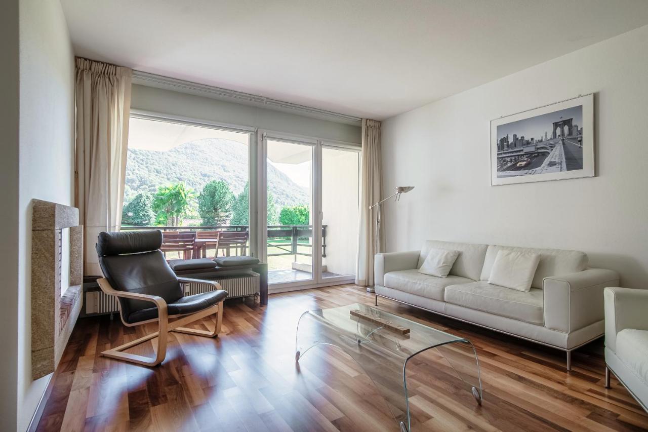 Cadro Garden By Quokka 360 - Flat With Garden View Apartment Lugano Exterior photo