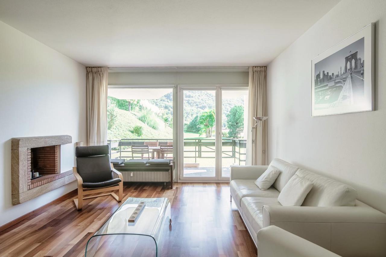 Cadro Garden By Quokka 360 - Flat With Garden View Apartment Lugano Exterior photo